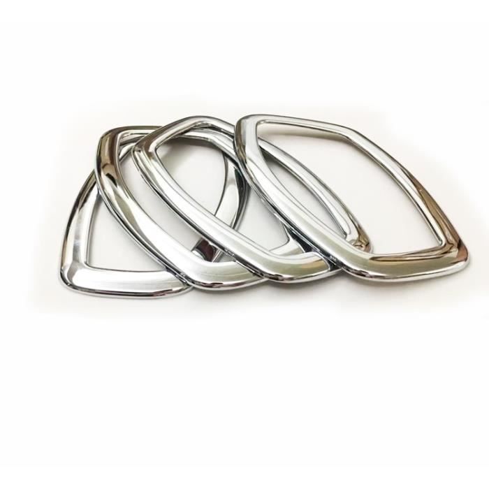 Pièces Auto,Intérieur intérieur poignée de porte couvre garniture voiture accessoires pour Lada Xray Renault Clio 4 - Type GLOSSY