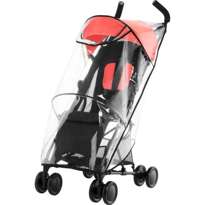 Habillage Pluie pour Poussette Holiday Transparent