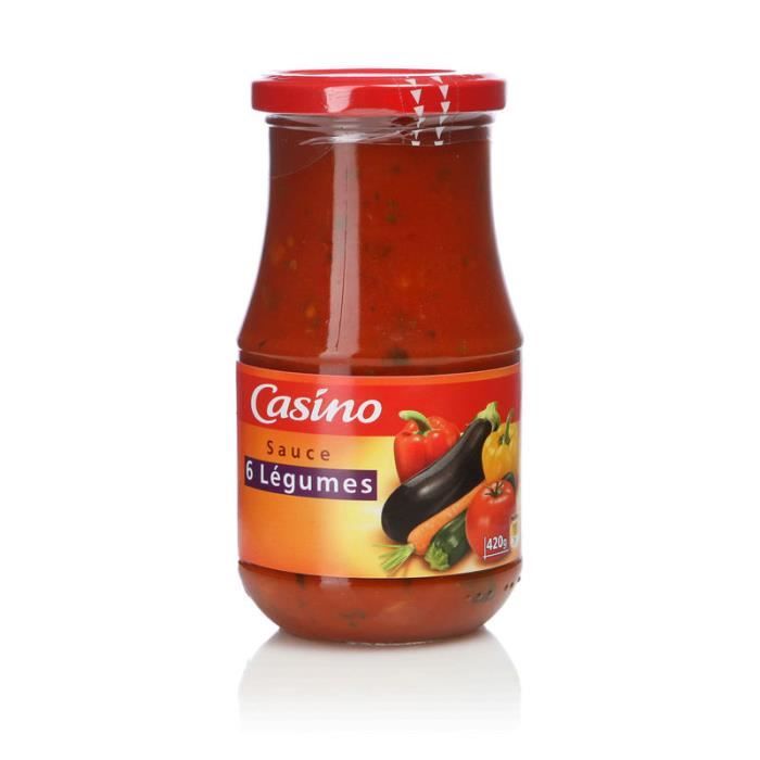 CASINO Sauce 6 légumes - 420 g