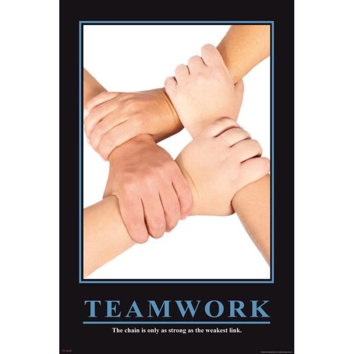 Teamwork Barney Stinson Poster How I met your mother