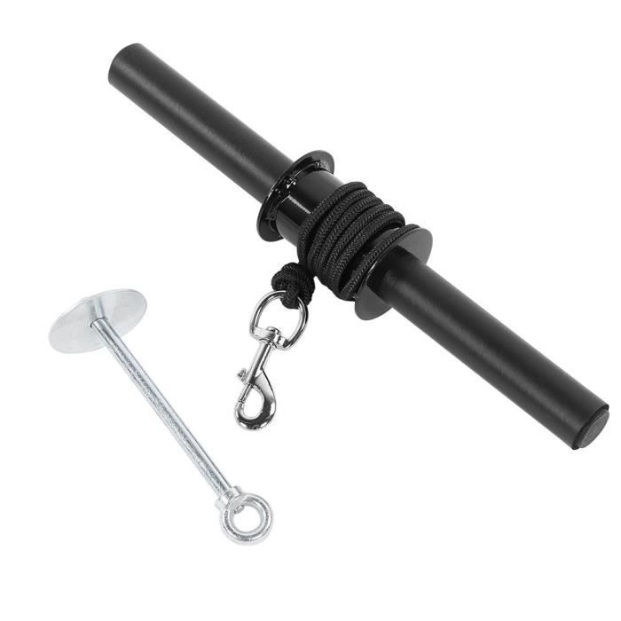Drfeify Rouleau de poignet Poignet rouleau ripper avant-bras exercice force poignet bigoudi pour poignet avant-bras musculation