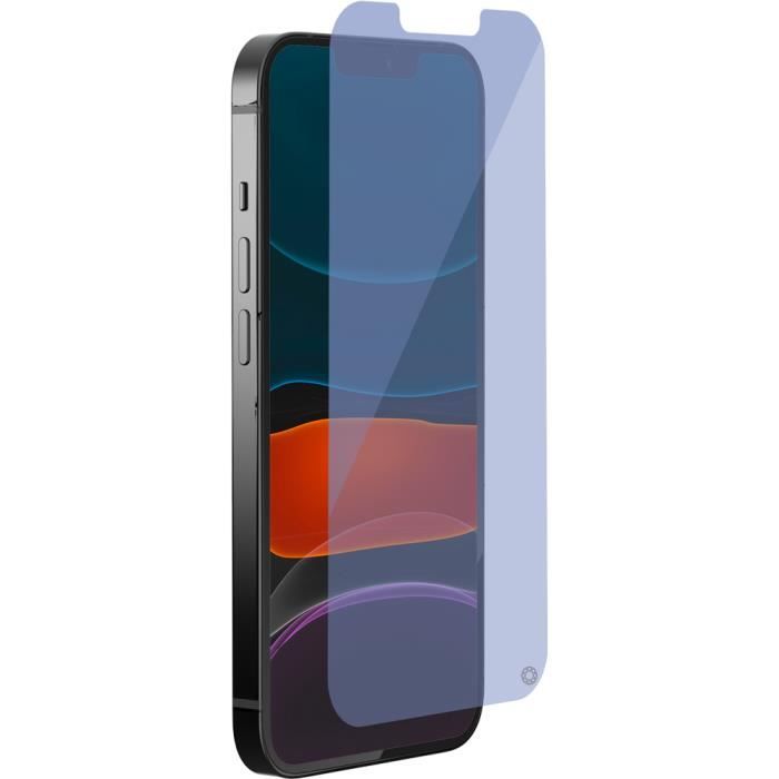 Protège écran Plat Anti Lumière Bleue Garanti à vie en Verre organique pour iPhone 13 / 13 Pro Force Glass