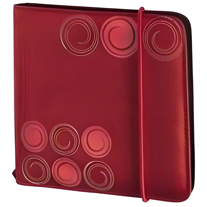 Hama etui pour cd/dvd 'up to fashion',rouge, p…