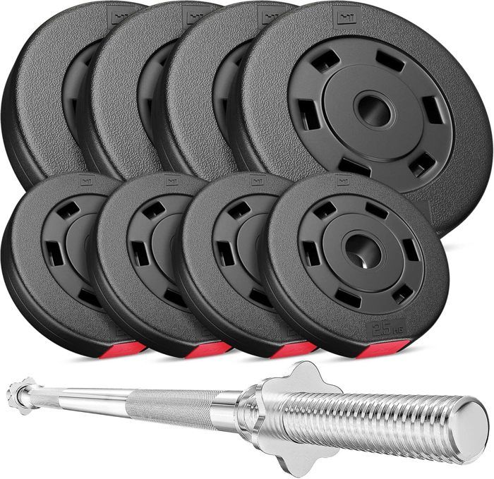 HS Hop-Sport Set PREMIUM de 39kg HS Hop-Sport Set PREMIUM de 39kg (1x barre 167cm / 4x5kg + 4x2,5)