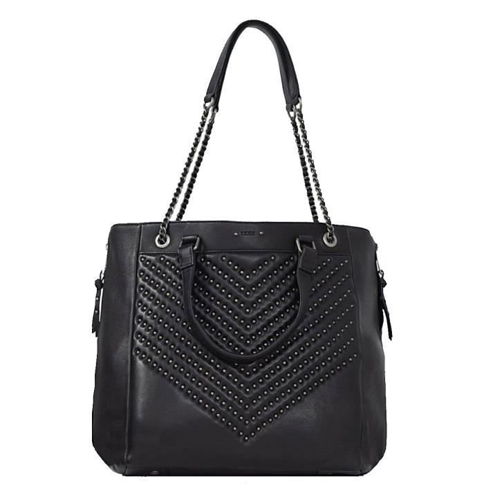 Sac porté épaule IKKS ref_51274 1440 Noir 38*30*15