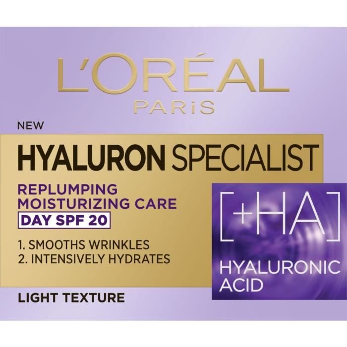 L’Oréal Paris Hyaluron Specialistcrème restructurante lissante SPF 20