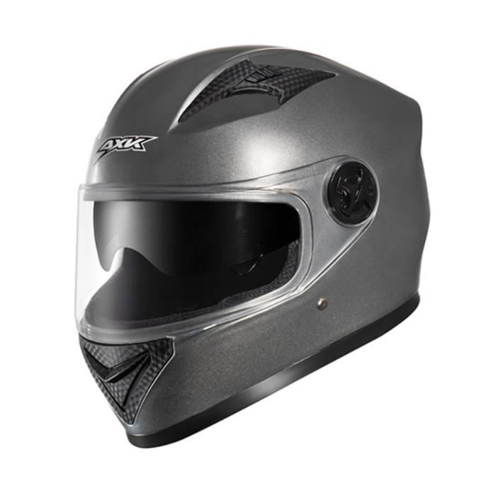 YILEI-Casque de moto de marque de luxe casque intégral double lentille anti-buée respirant résistant à l'usure de haute qualité