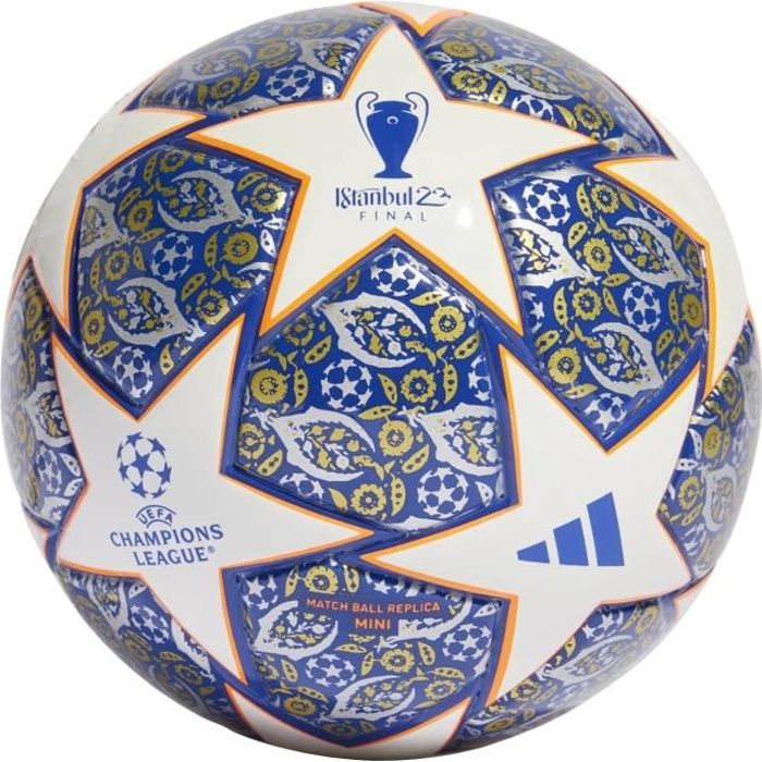adidas UEFA Champions League Istanbul Mini Ball HT9007, Unisexe, Bleu, ballons de foot