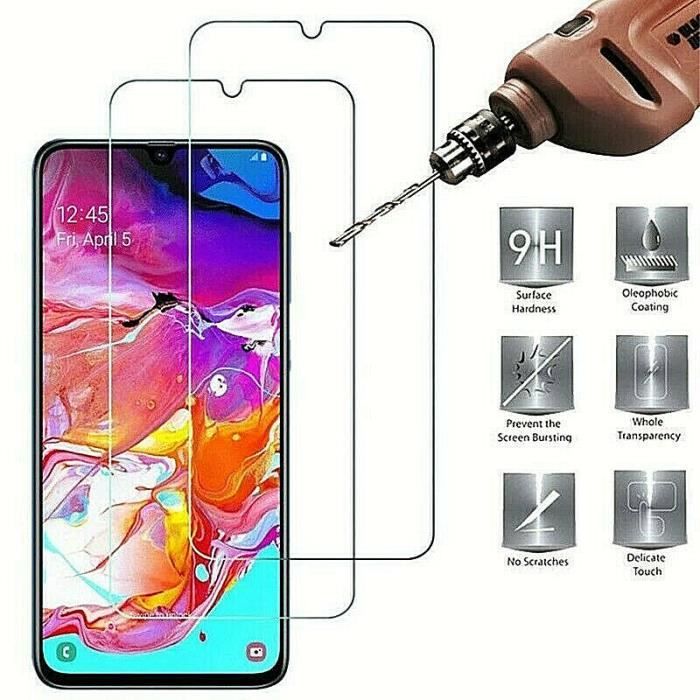 Pour Huawei P30 Lite : Lot de 2 pièces de Verre Trempé - Film de protection d’écran en verre trempé dure et incassable