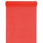 Chemin De Table Uni En Tissu Non Tisse Rouge 60Cm