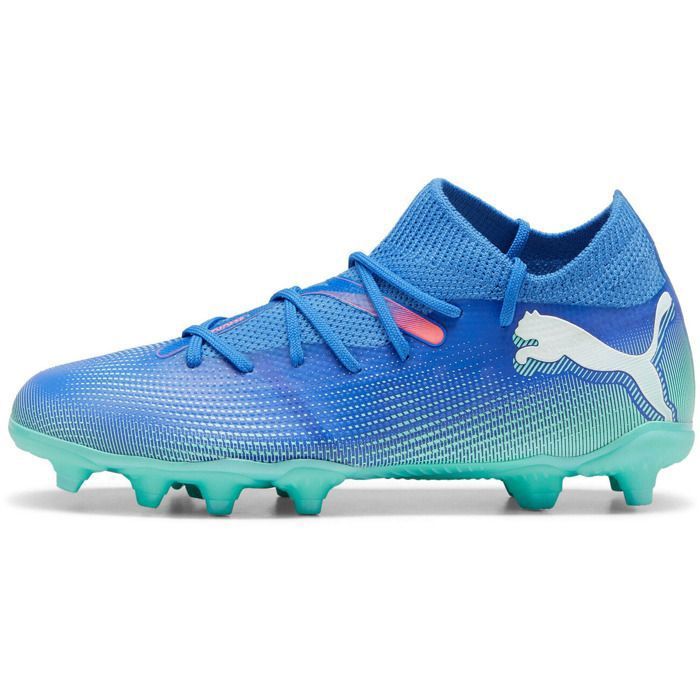 Chaussures de football Puma Future 7 Match Fgag Jr Bleu Fille