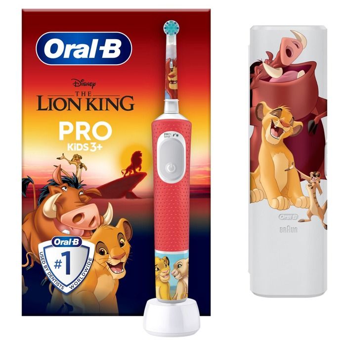 Brosse à dents électrique Vitality Pro Kids Roi Lion + étui de voyage - vue 5