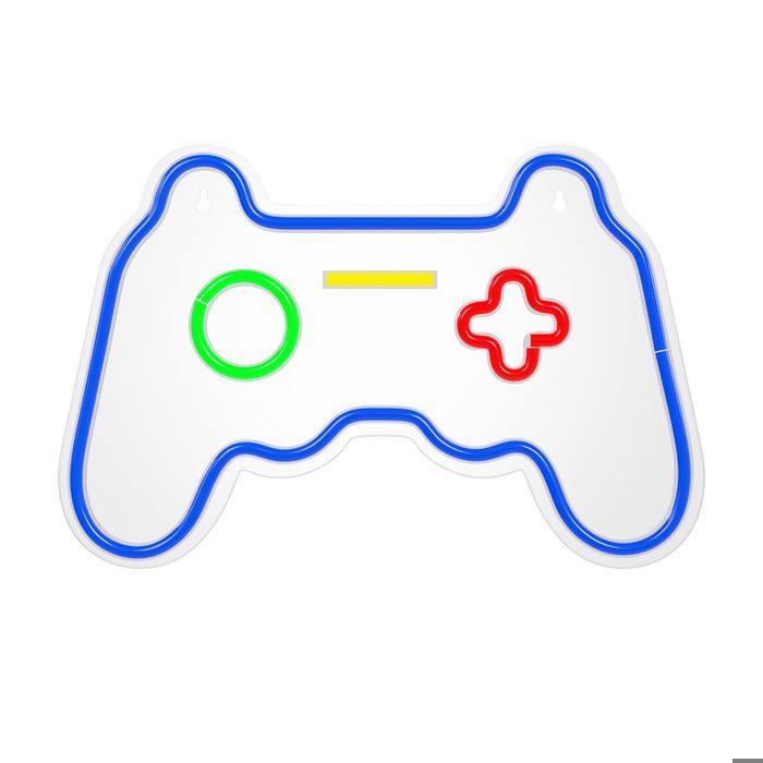 Manette de jeu Forever Neon Plexi LED - vue 2