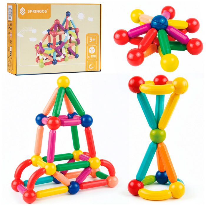 Kaplex’ Noir – 100 Pièces De Construction En Plexiglass Recyclé – Jeu Créatif Éducatif – Fabriqué En France
