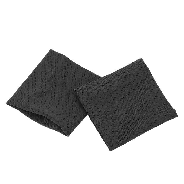 SALUTUYA Bracelet de refroidissement 1 paire de bracelet rafraîchissant en soie glacée élastique doux sport dentretien Noir