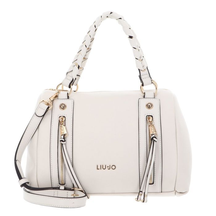 LIU JO Sac à main crème pour femme - Gihen Trunk Bag M Cream 341109