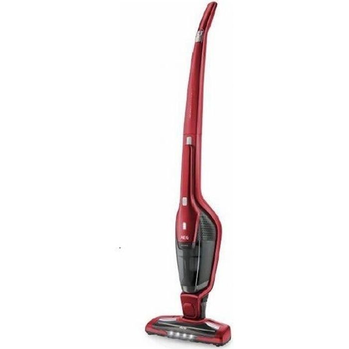 aspirateur balais sans fil aeg cx7245an 0 5 l 18 v rouge cdiscount electromenager