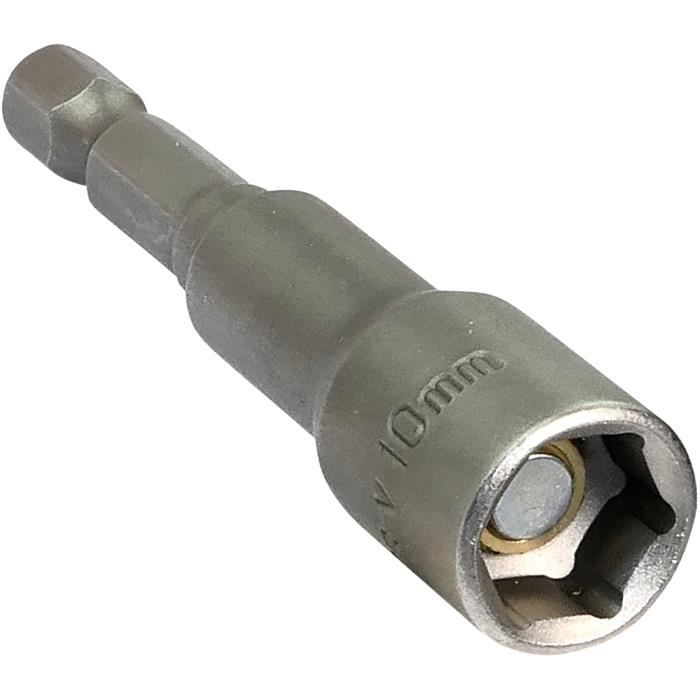 Adaptateur Porte-Embout 1/4'' AERZETIX C50035 Pour Clé Mixte à Cliquet 10mm - Acier Cr-V