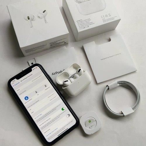 Apple AirPods Pro 2021 Blanc avec boîtier de charge MagSafe Ecouteurs sans fil True Wireless à réduction du bruit