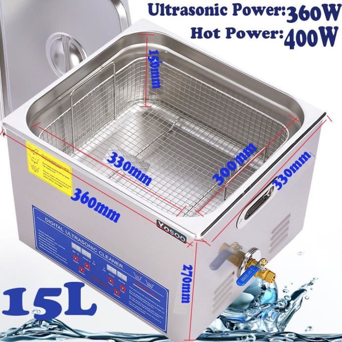 15l Nettoyeur A Ultrasons Numerique Achat Vente Pas Cher