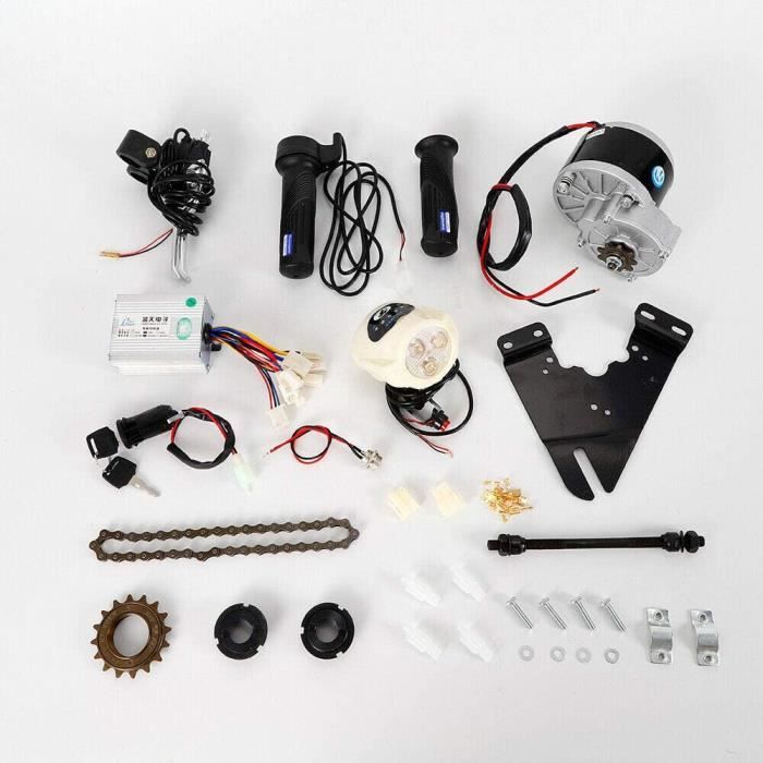 Kit de conversion de vélo électrique, 24 V / 36 V 250 W commande de moteur e-bike pour 22-29 pouces