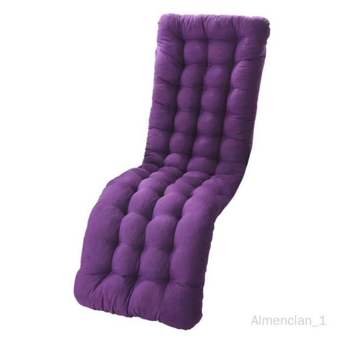 Coussin Dossier Haut 45x100 Cm - Rembbourrage Polyester, Housse Coton/polyester - Pour Chaise Bureau, Jardin, Voiture