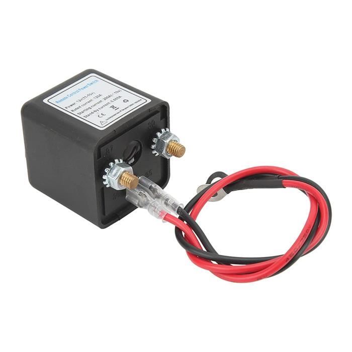 Interrupteur De Coupure Batterie Voiture - En Laiton Pur, Coupe-circuit Manuel, Sécurité Anti-vol Et économie D'énergie