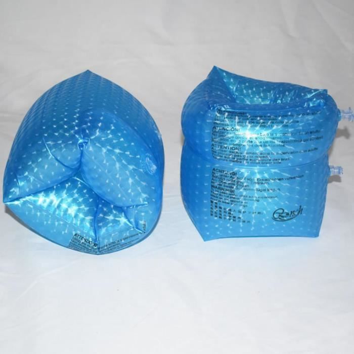 2pcs bleu - Brassard gonflable lumineux, Double airbag Fluorescent