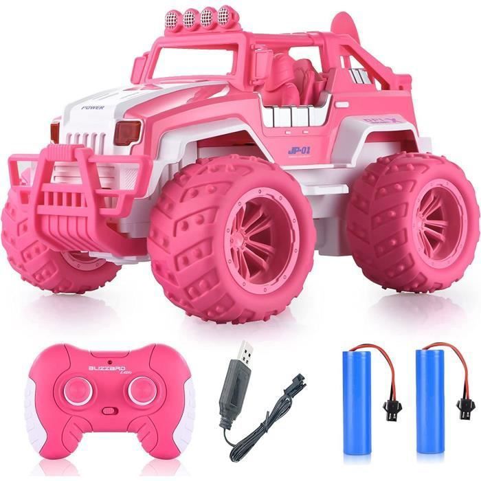 Voiture Télécommandée Enfants, Solide, Voiture Jouet Pour Fille 4 5 6 7 8  Ans, Meilleur Cadeau pour Anniversaire(Rose) - Cdiscount Jeux - Jouets