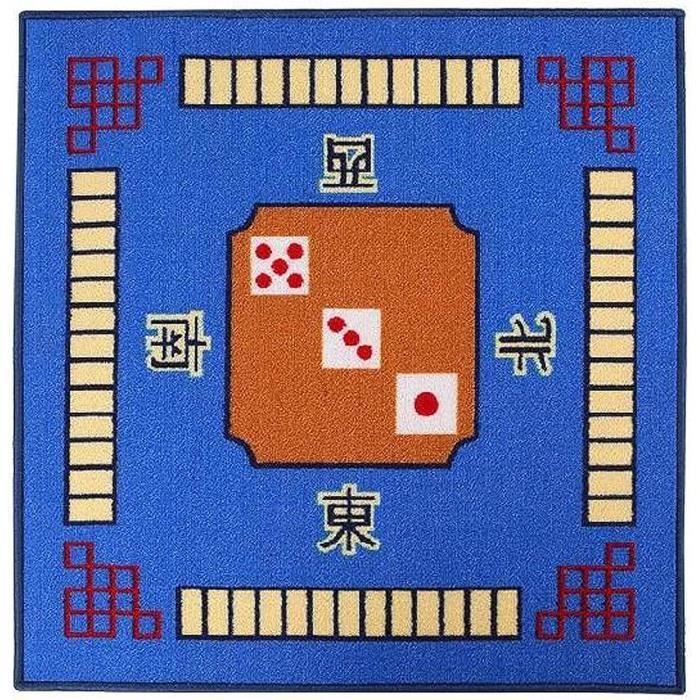 Tapis De Poker Pliable Voyage - 50x50 Cm, Felt Avec Jeu De Cartes