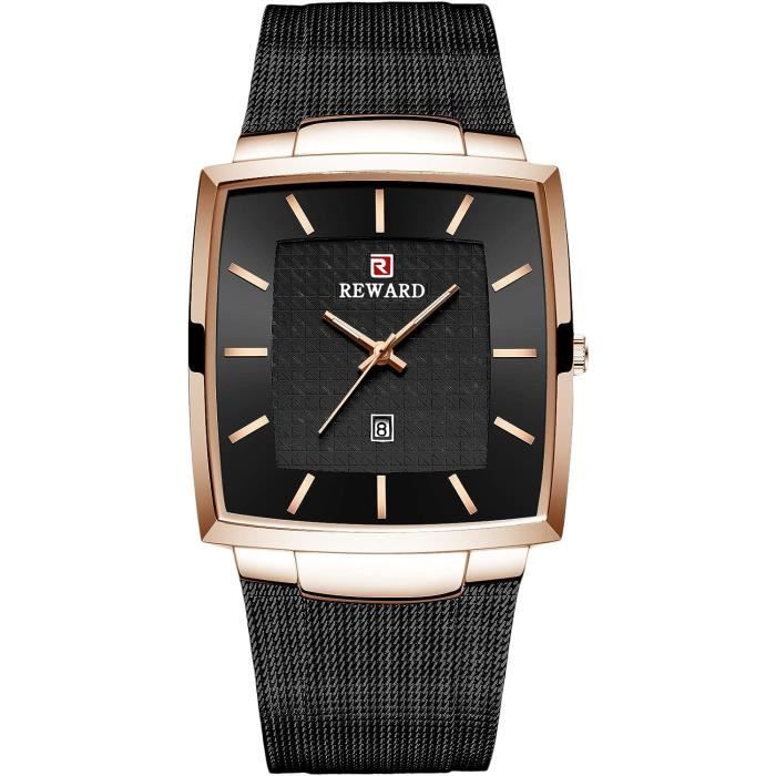 Montre pratique en acier inoxydable pour Hommes main image 0
