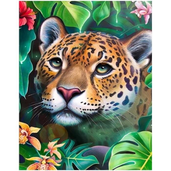 Pentoa 5D Diamond Painting Complet Vache Frisée, DIY Broderie Diamant Peinture Kits Animaux, Diamant Arts Craft Canevas Bricolage Artisanat Maison Décoration Murale Decor 40×40cm