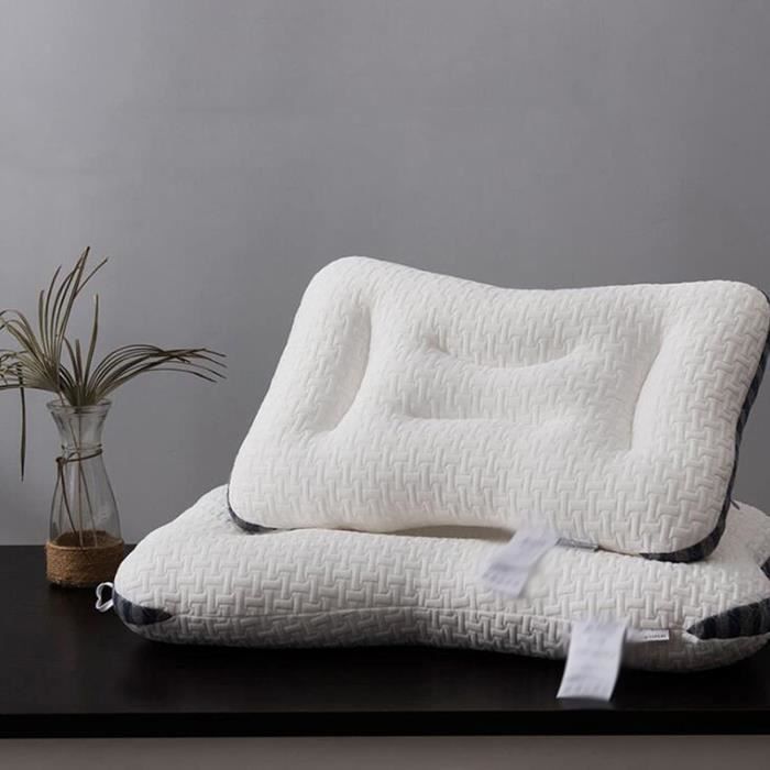 Coussin De Massage Facial En U Pour Massaget Et Relaxation Tête Cervicale - Gris - Acheter Sur