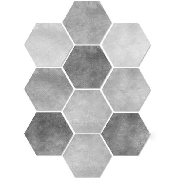 Carrelage Autocollants Marbre Losange Blanc Coller Sur Les Carreaux Pvc