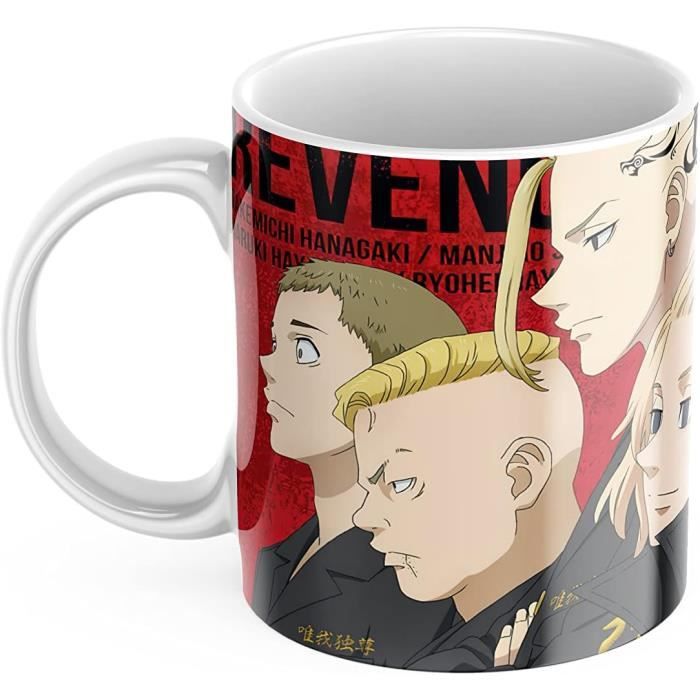 Mug Tokyo Ghoul Manga - Céramique 325ml, Design Personnalisé, Blanc, Neuf