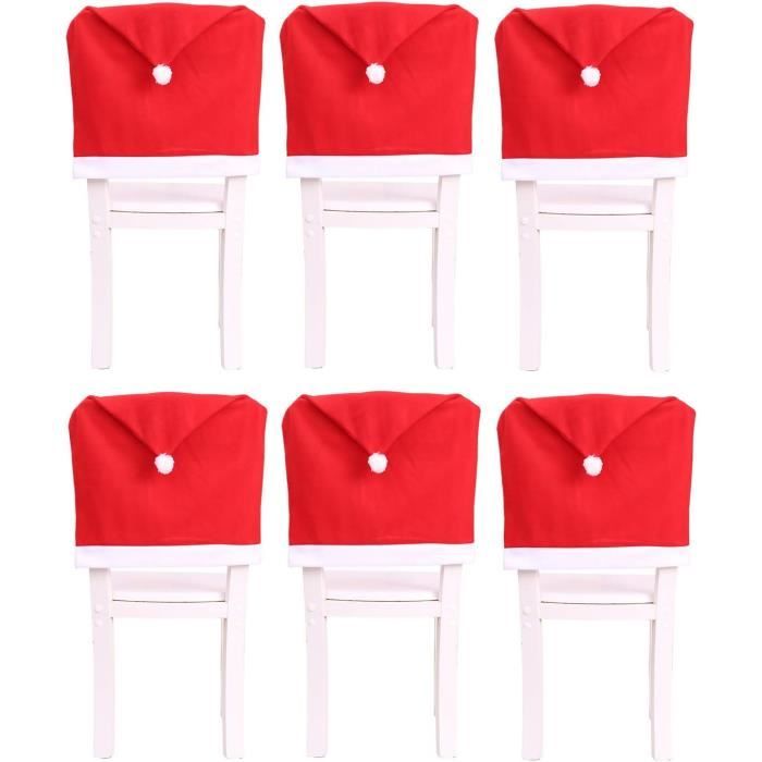 Bonnet De Père Noël En Tissu Brodé Joyeux Noël - Adulte - Jour De