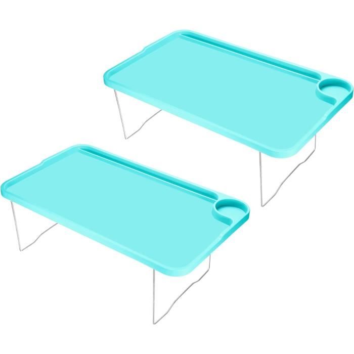 Petit d jeuner Plateau Table 2 Paquet Lit Plateaux Avec Pliant Jambes petit-d-jeuner-plateau-table-2-paquet-lit-plateaux-avec-pliant-jambes