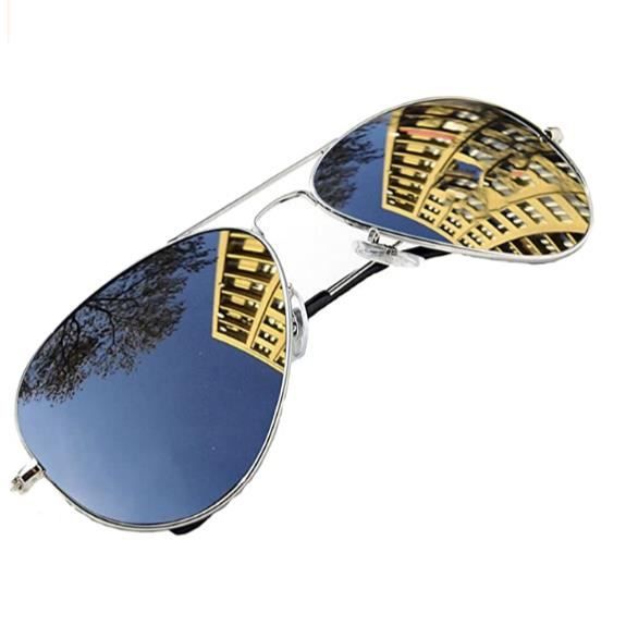 lunettes de soleil polarisées Garçon KIDS SQUADRONJ Sunglasses Lunettes De Soleil Fille Variation de style Blues Brothers avec monture noire et or avec verres fumés 