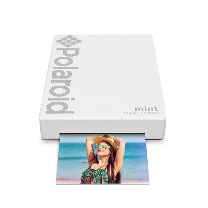 Imprimantes jet d'encre et laser Polaroid Mint Imprimante avec technologie  Zink Zero Printer Ink et Bluetooth intégré po 25384 - Cdiscount Informatique