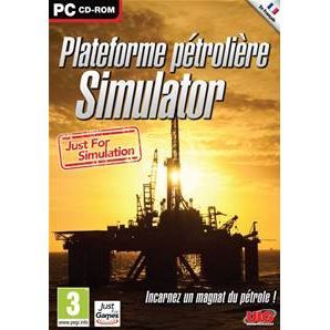 Just For Games Plateforme Pétrolière Simulator 2013 Jeu PC