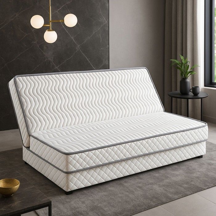 Matelas Clic Clac Mousse Poli Lattex Indeformable Soutien Tres