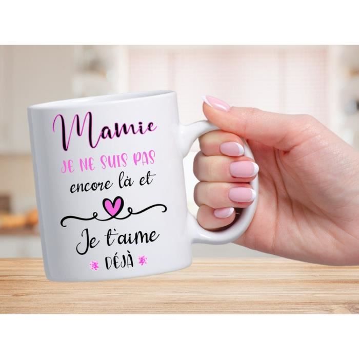 Mug personnalisé pour annonce grossesse future mamie - Cdiscount