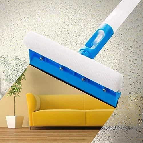 Kit De Nettoyage De Vitres 3 En 1 – Raclette, Pulvérisateur Et Chiffons Microfibre, Poignée Télescopique Jusqu’à 130 Cm