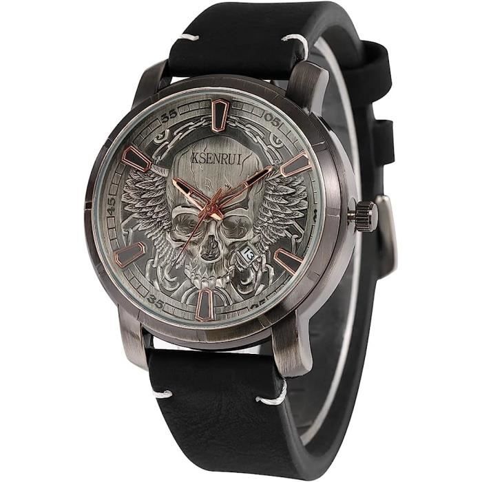 Montre tête new arrivals de mort luxe