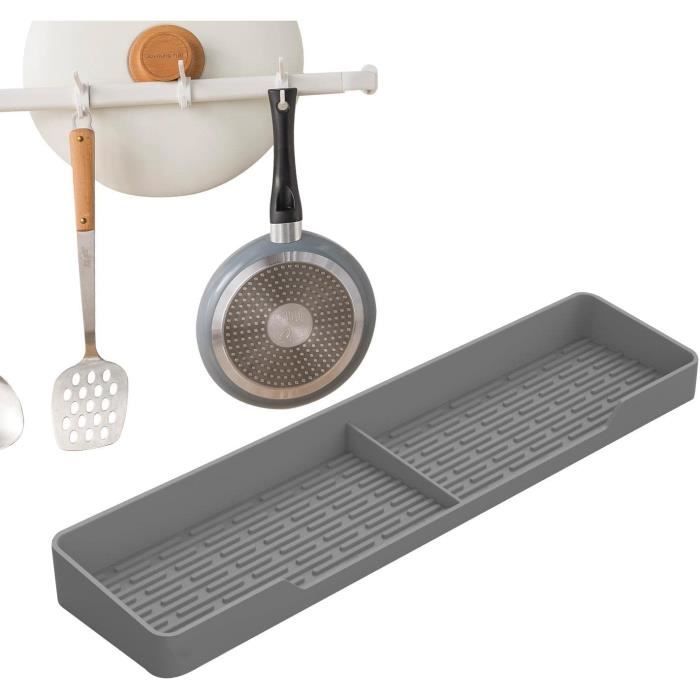 Étagère Magnétique Pour Cuisinière - Étagère À Épices En Silicone Pour Poêle - 15 Pouces De Longueur Étagère Magnétique De C[N727]