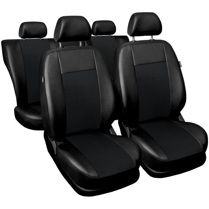 Housse De Siege Voiture Auto Pour Dacia Sandero I Ii Superior Noir