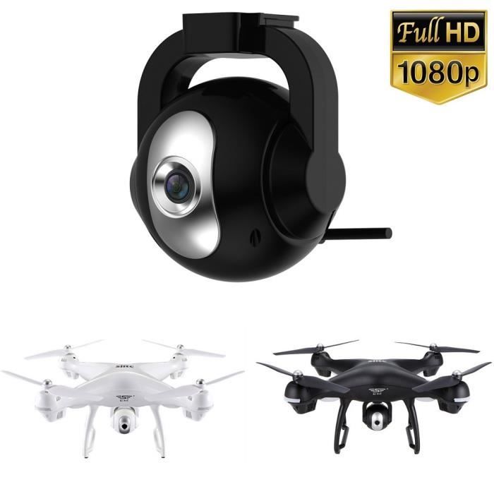 Caméra Drone WiFi grand angle 1080P Full HD ajustable à 90 ° réglable