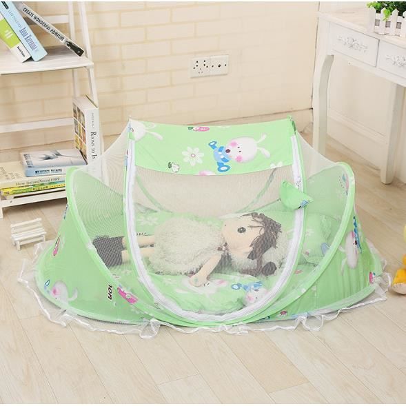 Tente de moustique de voyage de lit de berceau de lit de bébé de lit de 