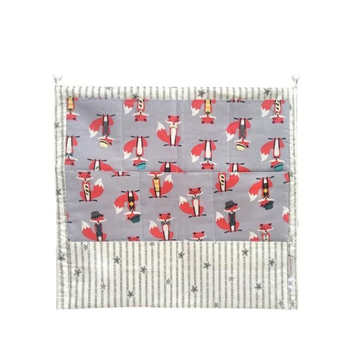 Sac à Langer Sharplace Pour Poussette - Pochette Rangement Couches Avec Porte-Gobelet Orange