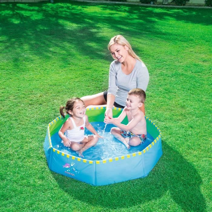 piscine enfant pliable et transportable 99 99 20 cm cdiscount jeux jouets